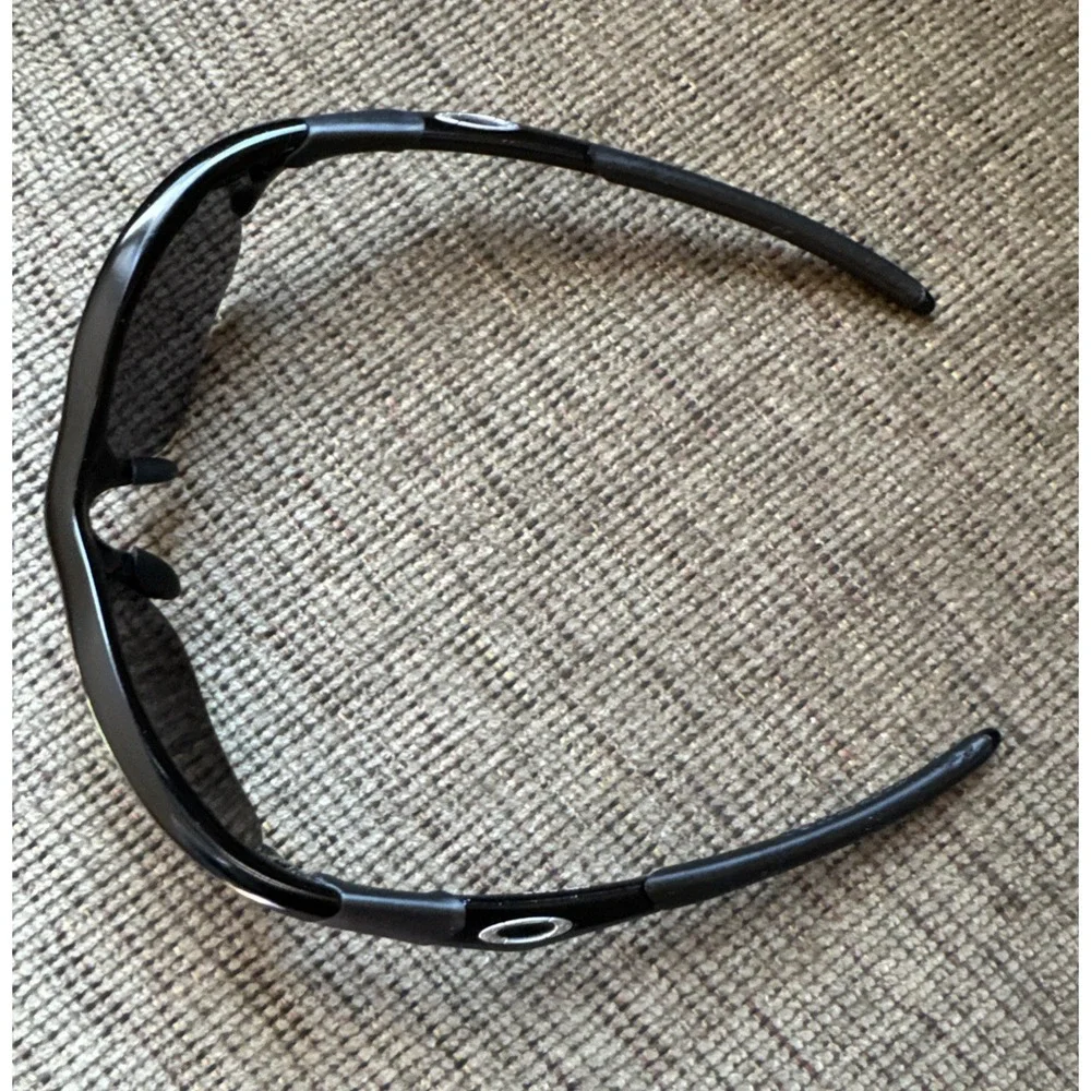 Oakley Half Jacket 1.0 XLJ Plutonite Sunglasses Jet Black 03-650